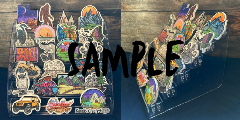 Starter Bundle of 20 Stickers for Large Display - Pack of 10 (Wholesale Price)