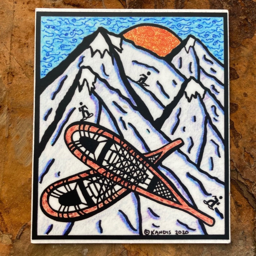 Winter Bundle of 6 stickers - Quantity of 10 Each (Wholesale Price)