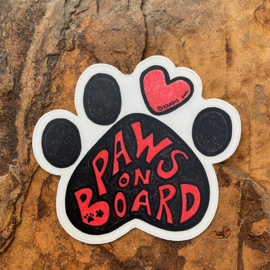 Paws on Board  -Pack of 10 (Wholesale Price)