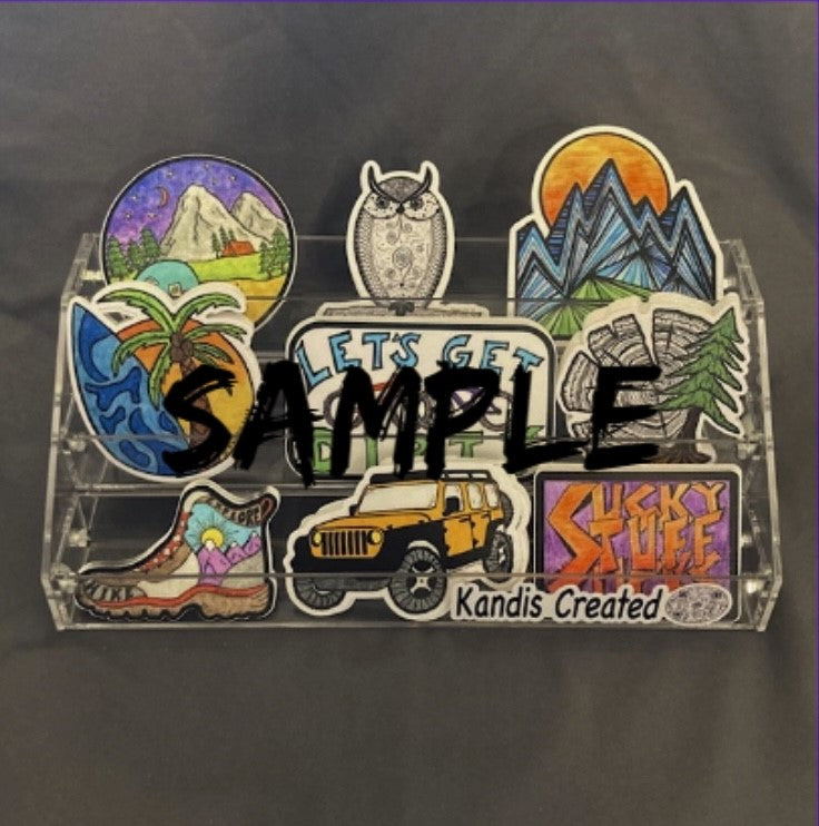 Semi-Custom Stickers (Wholesale Price)