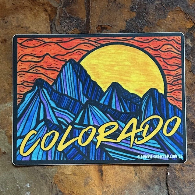 Colorado Sunset - Pack of 10 (Wholesale Price)