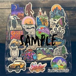 Starter Bundle of 20 Stickers for Large Display - Pack of 50 (Wholesale Price)