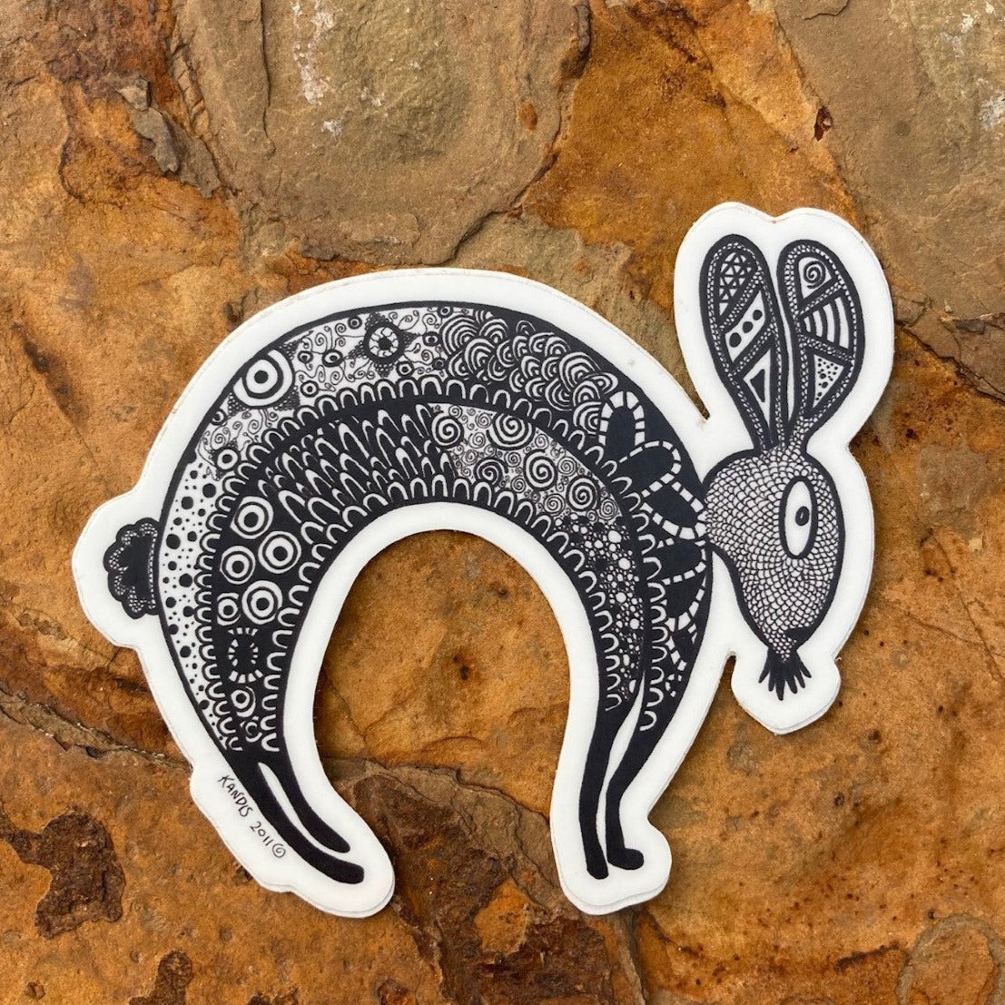 Kcdii Rabbit Stickers Rabbit -Pack of 50 (Wholesale Price) Oldies But Goodies – Kandis Created