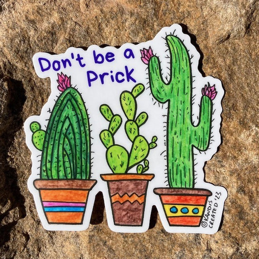 Cacti - Don't be a Prick! - Pack of 50 (Wholesale Price)